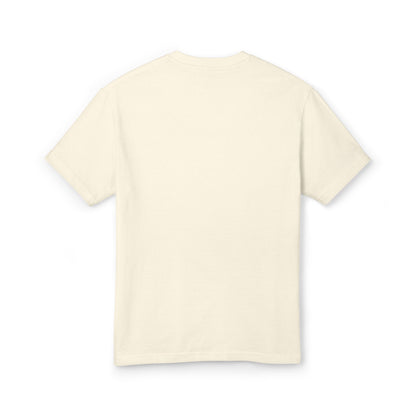 Unisex Garment-Dyed Heavyweight Cotton Tee | Y2K Abstract Robot T-Shirt Design