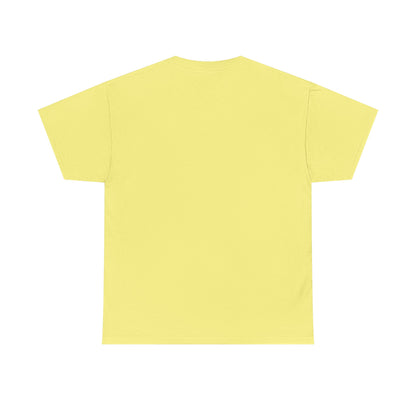 Unisex Heavy Cotton Tee | Surreal Dripping Geometry