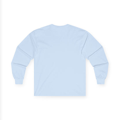 Unisex Ultra Cotton Long Sleeve Tee | Y2K Abstract Robot T-Shirt Design
