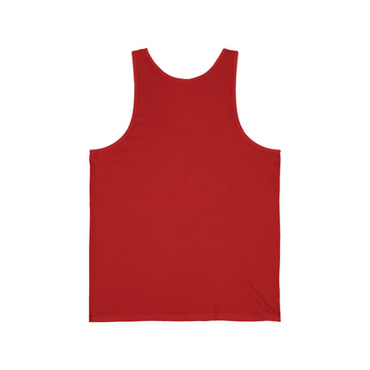 Unisex Jersey Tank | Y2K Abstract Robot T-Shirt Design
