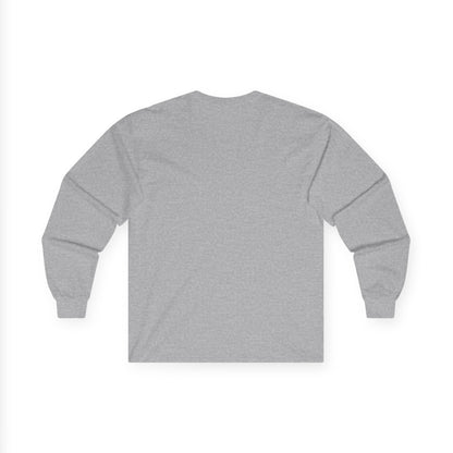 Unisex Ultra Cotton Long Sleeve Tee | Y2K Abstract Robot T-Shirt Design
