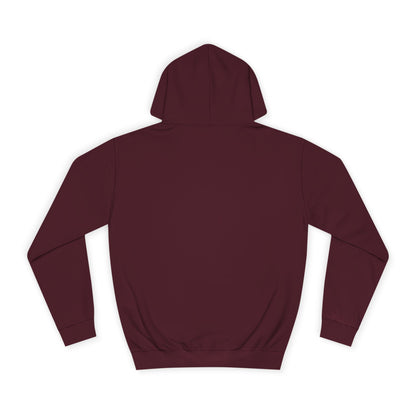 Unisex College Hoodie | Surreal Dripping Geometry